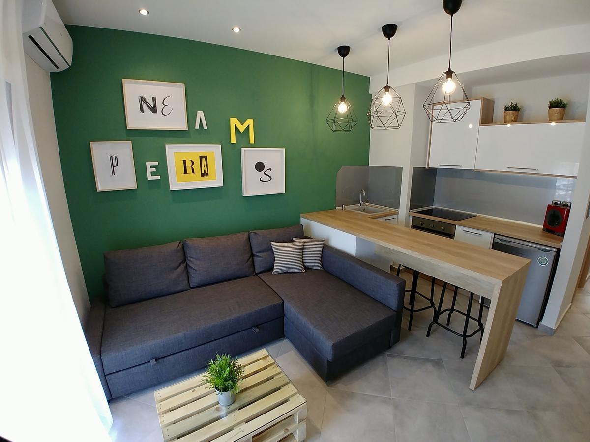 48 Downtown Lofts Apartment Néa Péramos Exterior foto