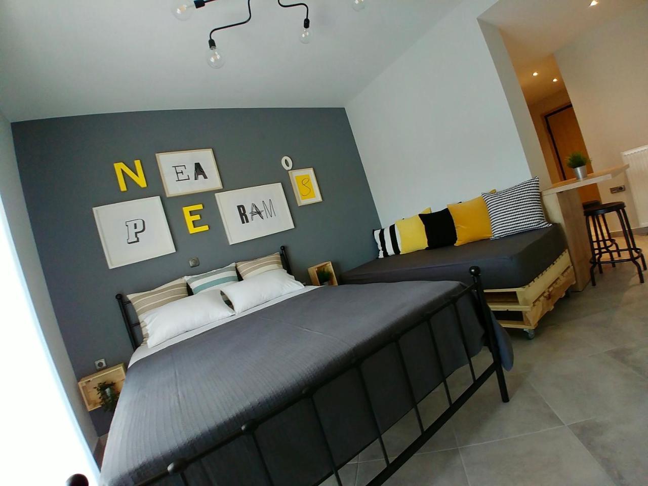 48 Downtown Lofts Apartment Néa Péramos Exterior foto