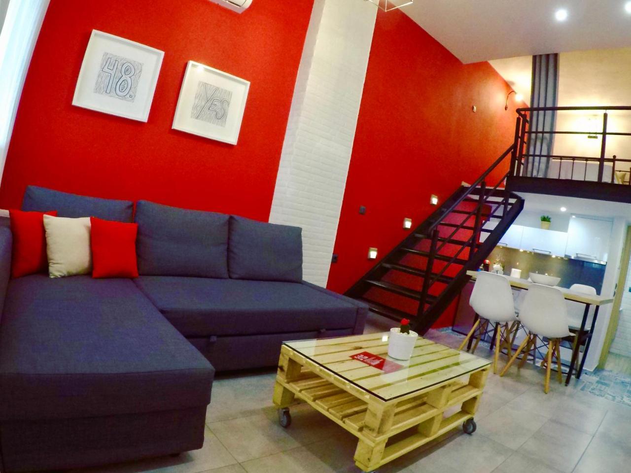 48 Downtown Lofts Apartment Néa Péramos Exterior foto